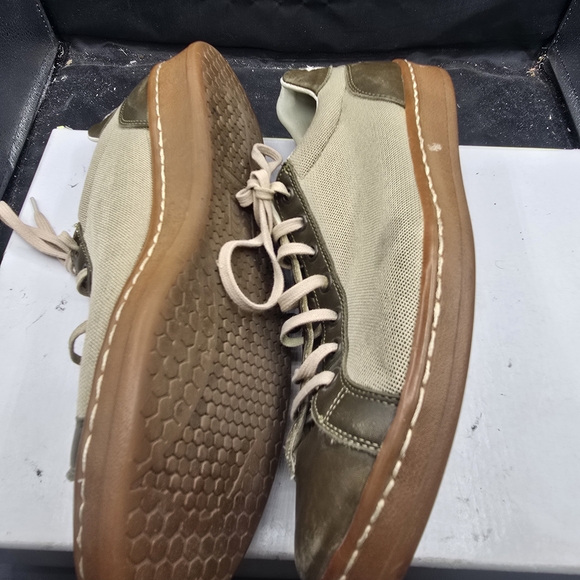 Pantofola D'oro Olive and Tan Men's Loafers - Picture 5 of 7